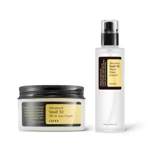 COSRX Snail Mucin Korean Hydrating & Repairing Skincare.
